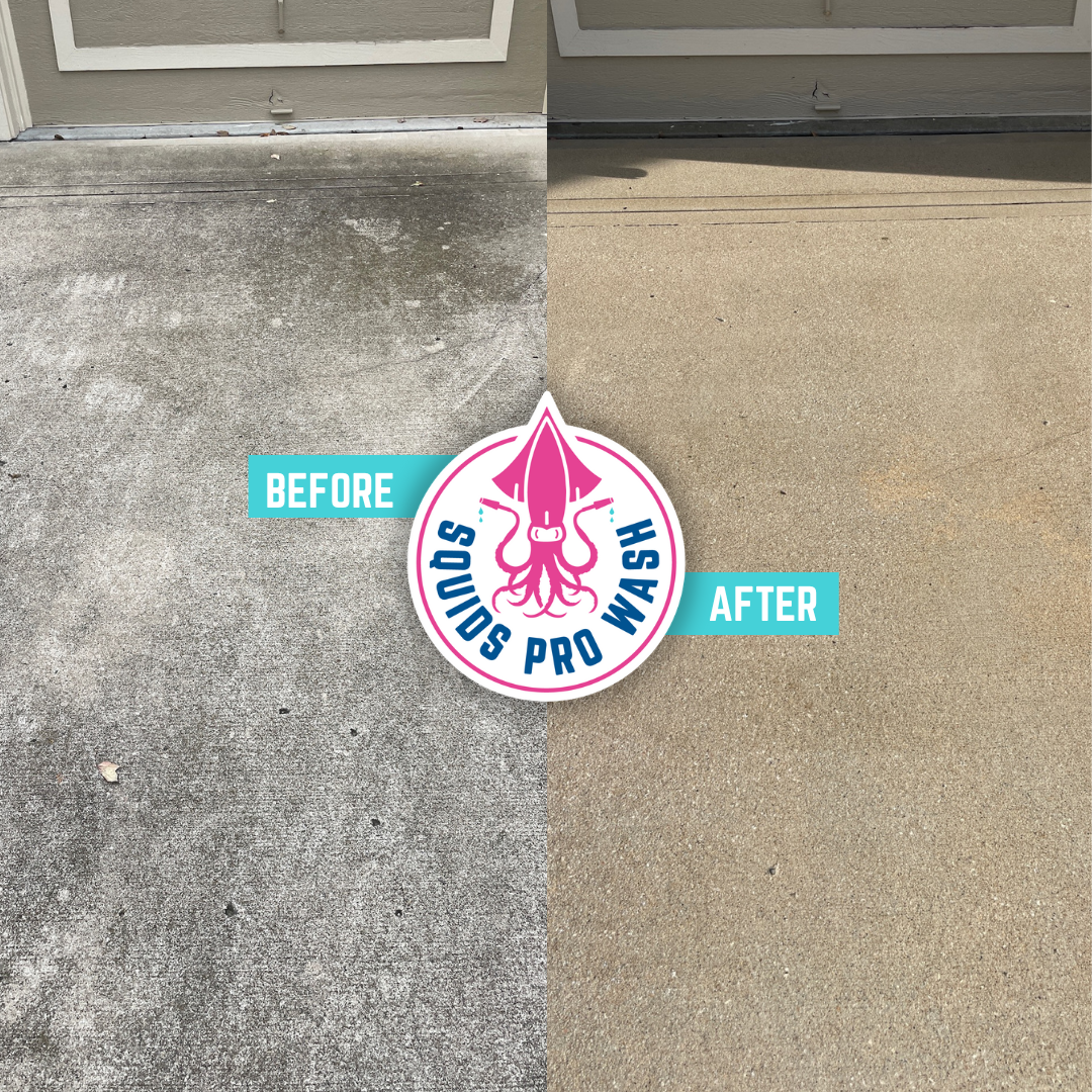 Concrete Cleaning, apartment breezeway cleaning